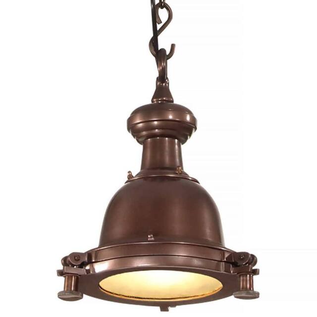Berkfield Home Pendant Lighting 25x25x134 cm¬†Aluminium in Copper - Size: 25 x 25 x 134 cm - image 1