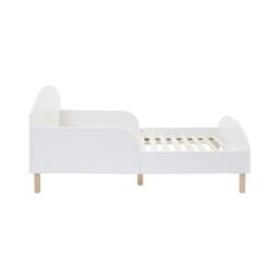 Liberty House Toys Kids White Toddler Bed - Formula 1 - Size: Cot Bed - thumbnail 6