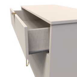 Ready Assembled 2 U Bexley 3 Drawer Chest (Ready Assembled) in Taupe - thumbnail 5