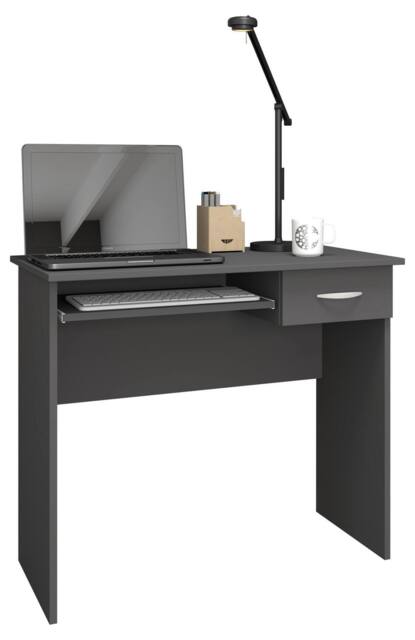 VCM Desk pull-out drawer Arusa in Dark Grey - image 1