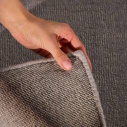 THE RUGS Ted Baker Hackney Wool Rug Clarissa Handwoven Abstract Living Room Rug in Blue - Size: 200 cm diameter - thumbnail 2