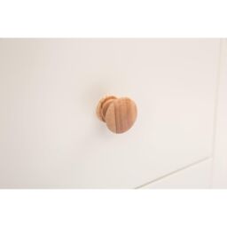 Cabinet Bits Maggiori 4 Drawer Chest of Drawers Wood Knob in Off-White - thumbnail 5