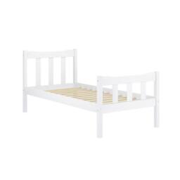 Lemon Pavilion Furniture Havana Single Bed Frame (Pack of 2) - Pine/Metal - L200.8xW99xH96 cm in White - thumbnail 1