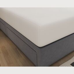 "BSSPOKE Memory foam + Reflex foam Mattress 8"" Deep in All Sizes in White - Size: King" - thumbnail 3