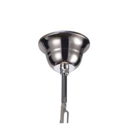 Netlighting Lana Ceiling Pendant with Acrylic Spheres 5 Light E14 Polished Chrome in Silver - thumbnail 6