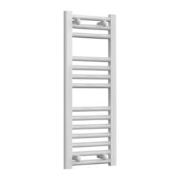 Bathroom Kingdom Diva White Straight Heated Towel Rail 800x300 - thumbnail 1