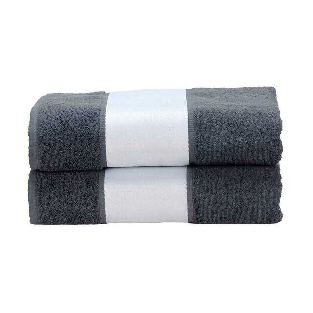 ARTG Subli-Me Bath Towel in Dark Grey - image 1