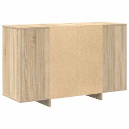 Berkfield Home Sonoma Oak Sideboard Sonoma oak Engineered wood 120 x 41 x 75 cm in Beige - thumbnail 8