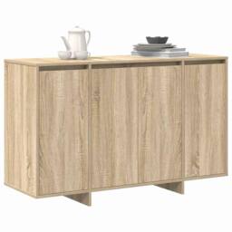 Berkfield Home Sonoma Oak Sideboard Sonoma oak Engineered wood 120 x 41 x 75 cm in Beige