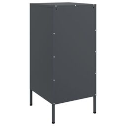 Berkfield Home Sideboards 2 pcs Anthracite 36x39x79 cm Steel - Size: 36 x 39 x 79 cm - thumbnail 9