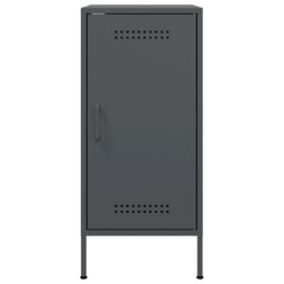 Berkfield Home Sideboards 2 pcs Anthracite 36x39x79 cm Steel - Size: 36 x 39 x 79 cm - thumbnail 7