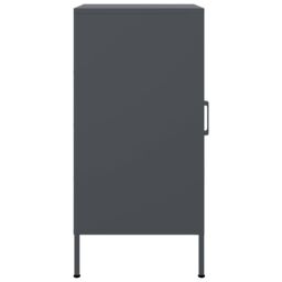 Berkfield Home Sideboards 2 pcs Anthracite 36x39x79 cm Steel - Size: 36 x 39 x 79 cm - thumbnail 8