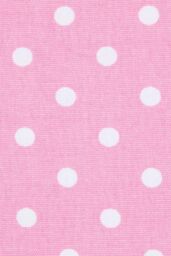 Homescapes Polka Dots Pink Ready Made Eyelet Curtain Pair - Size: 140 cm width x 229 cm drop - thumbnail 5