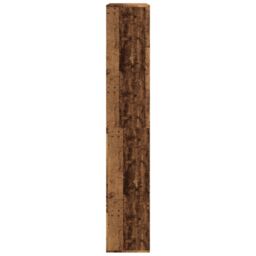 Berkfield Home Bookcase Old Wood 100x33x187.5 cm Engineered Wood in Brown - thumbnail 5