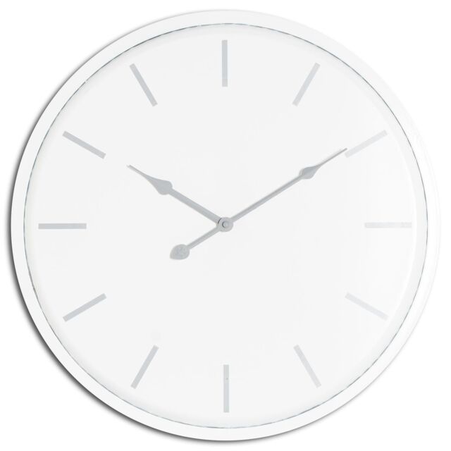 Love Lace Brandon Wall Clock in White - image 1