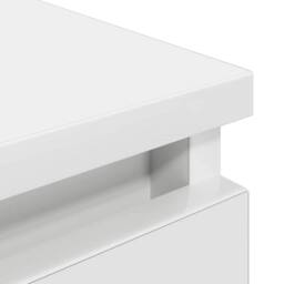 Berkfield Home TV Cabinet White 100x35x54 cm Engineered Wood - Size: 100 x 35 x 54 cm - thumbnail 9