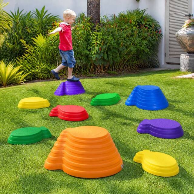STILVORA Kids Balance Stepping Stones 11 Piece Set - image 1