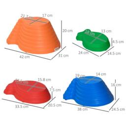 STILVORA Kids Balance Stepping Stones 11 Piece Set - thumbnail 3