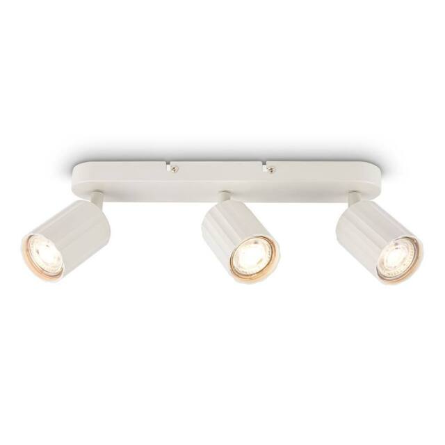 BRILONER 3 Way Spotlight Adjustable Ceiling Light Bedroom Hallway Lamp GU10 in White - image 1