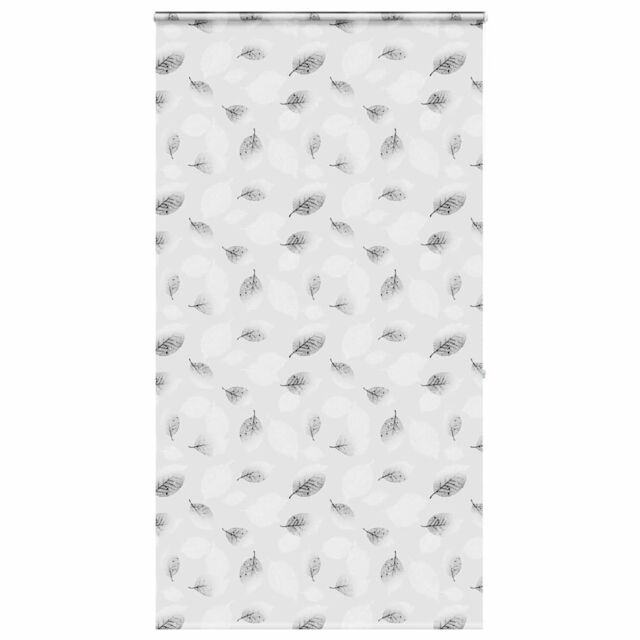 Berkfield Home Shower Roller Blind with Cassette 140x240 cm Fabric Width 136 cm in Grey - image 1
