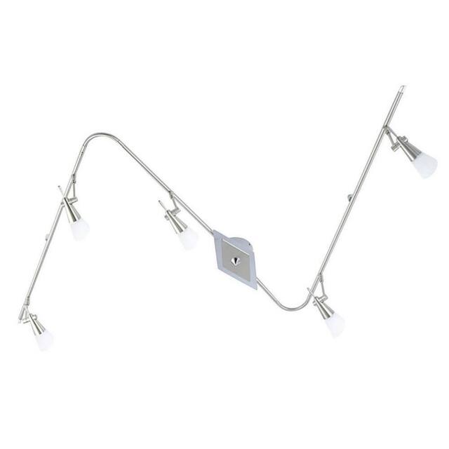 Netlighting Diama Flexi Linear G9 5 Light G9 NickelPolished Chrome in Grey - image 1