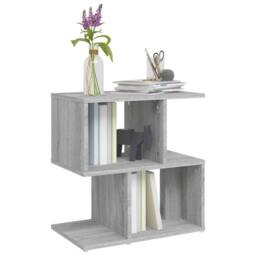 Berkfield Home Modern Bedside Cabinet Grey Sonoma 50x30x51.5 cm Engineered Wood - thumbnail 4