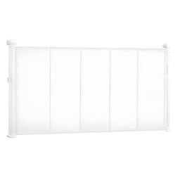 Ferand Retractable Baby Gate 870 mm Tall Extends up to 1400 mm Wide in White - thumbnail 2