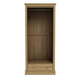Wyld Haus Ardee Natural Oak 2 Door Wardrobe with Drawer - thumbnail 3