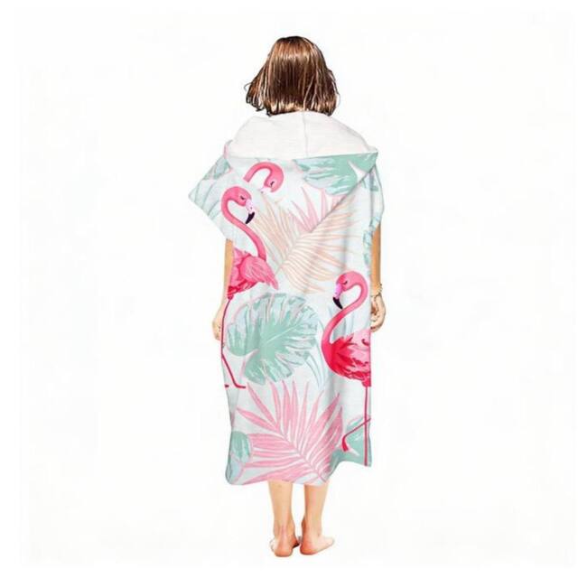 Obasyhig Style 10 Pullover Style Adult Hooded Cloak Bath Towel - image 1