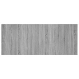 Berkfield Home Bed Headboard Grey Sonoma 200x1.5x80 cm Engineered Wood - thumbnail 6