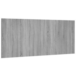 Berkfield Home Bed Headboard Grey Sonoma 200x1.5x80 cm Engineered Wood - thumbnail 2