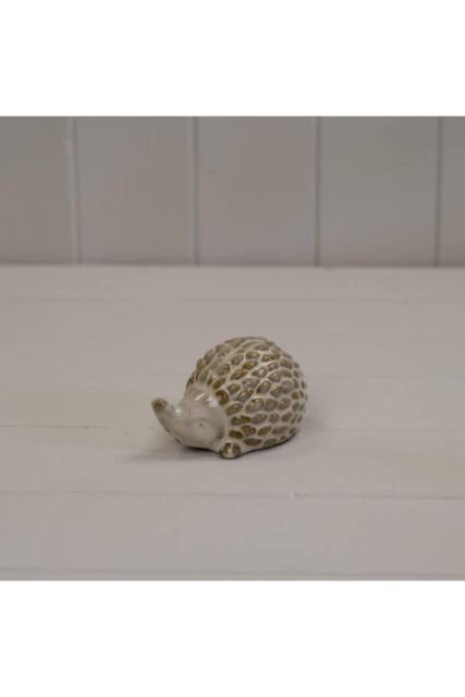 KDMD Beige Mottle Ceramic Hedgehog Decoration - image 1