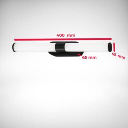 B.K.Licht Black 7W LED Bathroom Light - thumbnail 5