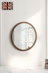 Yearn Mirrors Round Wall Mirror Bronze 60cm