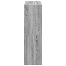 Berkfield Home Bookcase Grey Sonoma 102x32x108 cm Engineered Wood - Size: 102 x 32 x 108 cm - thumbnail 5