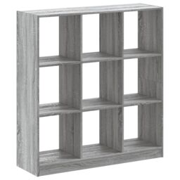 Berkfield Home Bookcase Grey Sonoma 102x32x108 cm Engineered Wood - Size: 102 x 32 x 108 cm - thumbnail 6