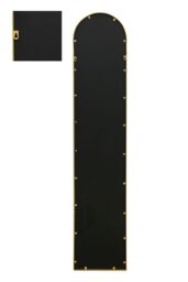 "MirrorOutlet Gold Framed Arched Leaner Garden Wall Mirror 75"" X 16"" (190CM X 40CM) - Size: 1 Pack" - thumbnail 5