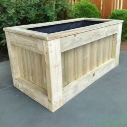 Buttercup Farm Kent Garden Planter - Pressure Treated Wood - L50 x W50 x H50 cm in Brown - thumbnail 6