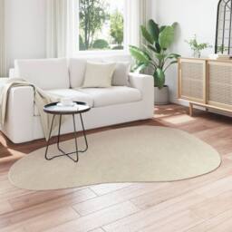 Berkfield Home Rugs Beige Polyester 140 x 200 cm Non-slip Area Rug Other - Size: Medium - thumbnail 3