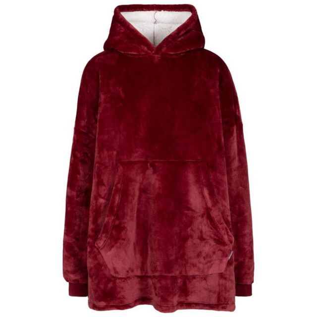 Trespass Women's Cosiness Oversized Hoodie Blanket in Red - image 1