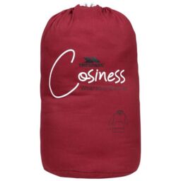Trespass Women's Cosiness Oversized Hoodie Blanket in Red - thumbnail 3