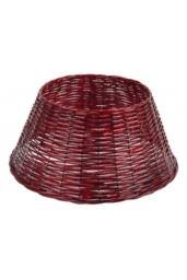 KDMD Red Willow Christmas Tree Skirt 57cm x 28cm - Size: 57 cm x 28 cm - thumbnail 1