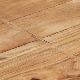 Berkfield Home Coffee Table 80x80x28 cm Solid Acacia Wood in Brown - Size: 80 x 80 x 28 cm - thumbnail 5