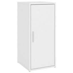 Berkfield Home Shoe Cabinet White 32x35x70 cm Engineered Wood - Size: 32 x 35 x 70 cm - thumbnail 6