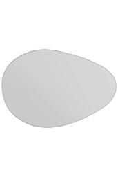 "MirrorOutlet The Lapillus - Frameless Pebble Wall Mirror 47"" X 32"" (120CM X 80CM) in Silver - Size: 1 Pack" - thumbnail 4