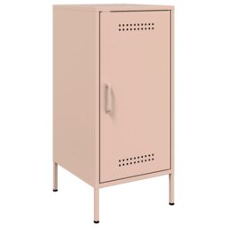 Berkfield Home Sideboards 2 pcs Pink 36x39x79 cm Steel - Size: 36 x 39 x 79 cm - thumbnail 6