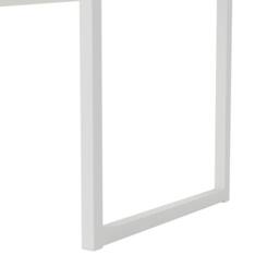 CALICOSY Desk With 1 Drawer & Metal Legs, 130 Cm Wide - FUNCTION in White - thumbnail 7