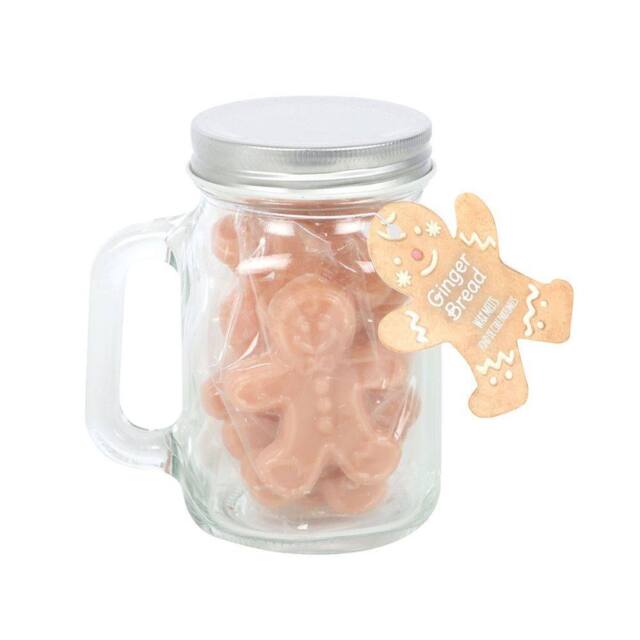 Garden Greatness 10 Pack Gingerbread Wax Melts In Jar in Brown - Size: 1 Pack