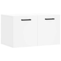Berkfield Home Wall Cabinet White 60x36.5x35 cm Engineered Wood - thumbnail 1