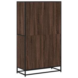 Berkfield Home Bookcase Brown Oak 80.5x35x139 cm Engineered Wood - thumbnail 6